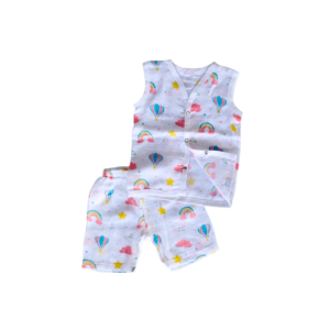 stylish cotton coord set for baby boys and girls