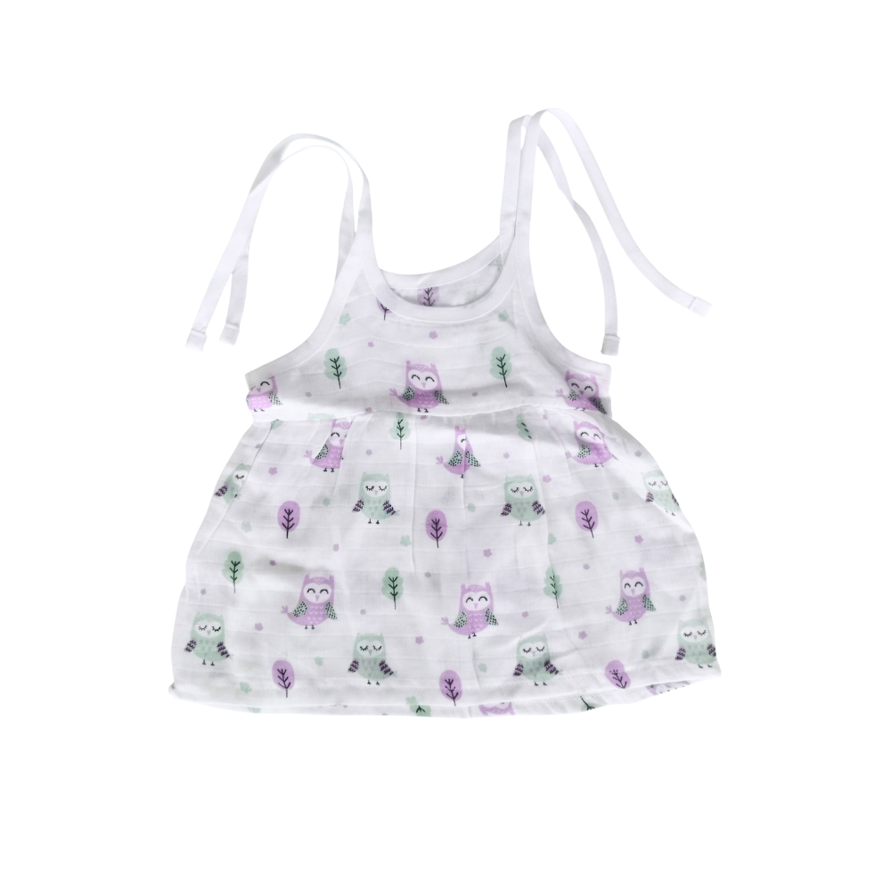 Frock Knot – Owl Design Baby Wear