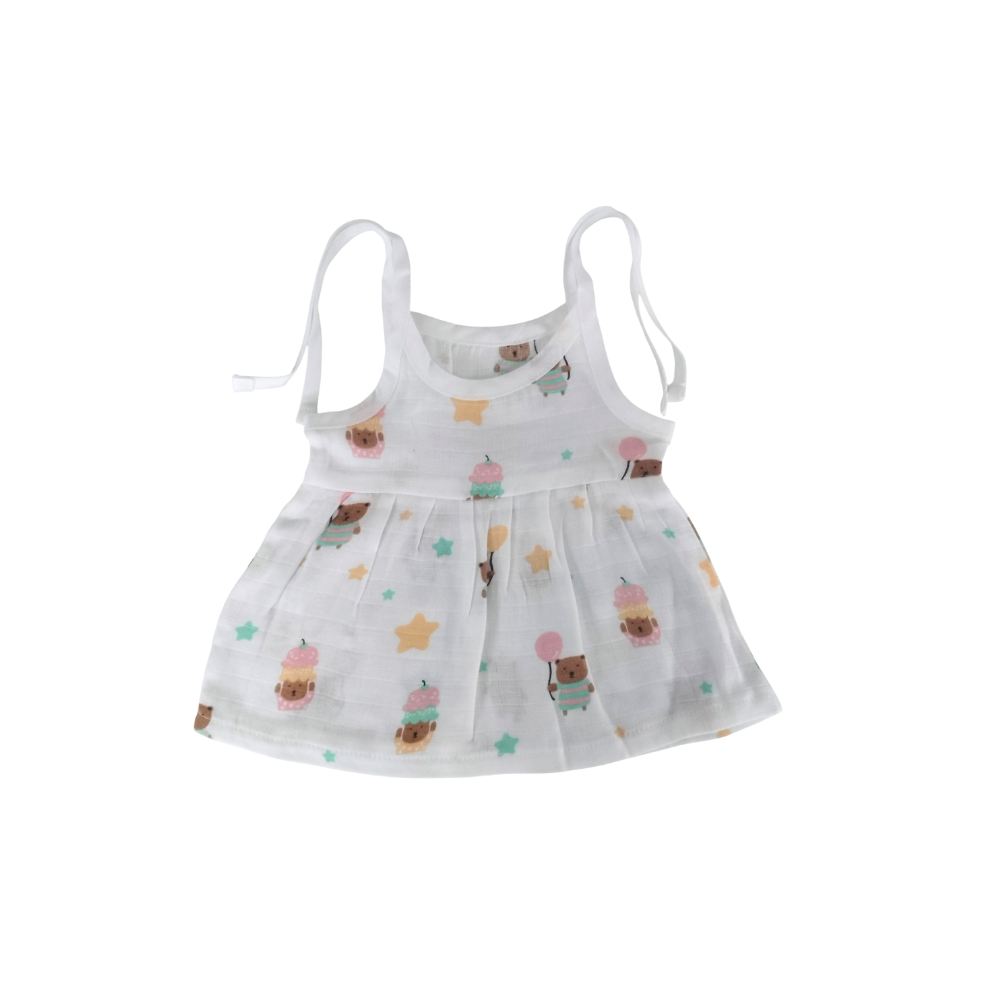 Frock Knot – Teddy Bear Design Baby Wear