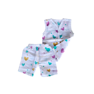 Coord Set – Heart Design Baby Style Wear