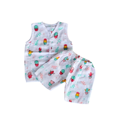 Coord Set – Cactus Design Baby Style Wear