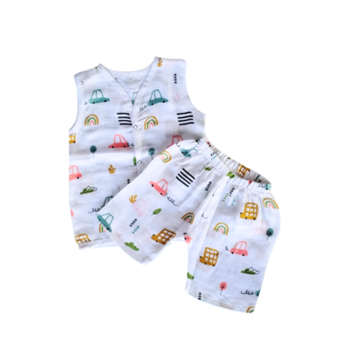 Coord Set – Car Design Baby Style Wear