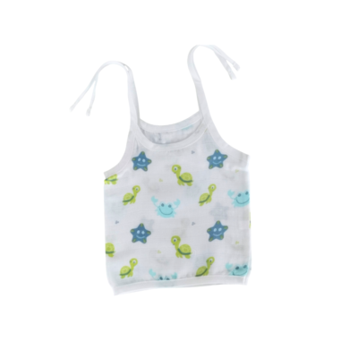 Muslin Knot Jabla – Crab Design Baby Wear