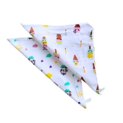 Wipes 3 Layer Combo – Magical & Ice Cream Print Pack of 2