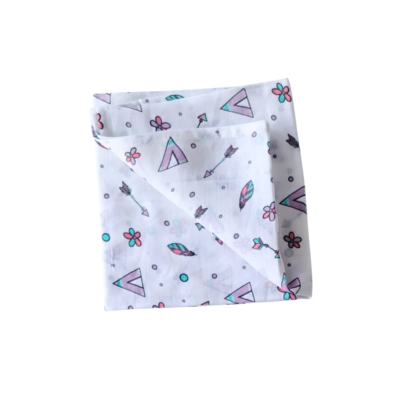 Muslin Bath Towel – Archery Arrow Design Wrap