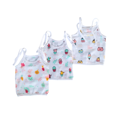 Muslin Knot Jabla Combo Pack of 3 Baby Wear