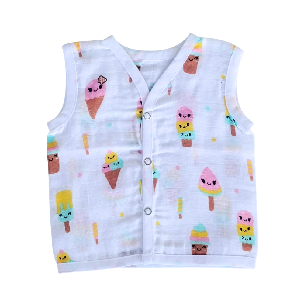 Button Jabla – Sweet Ice Cream Delight Baby Wear