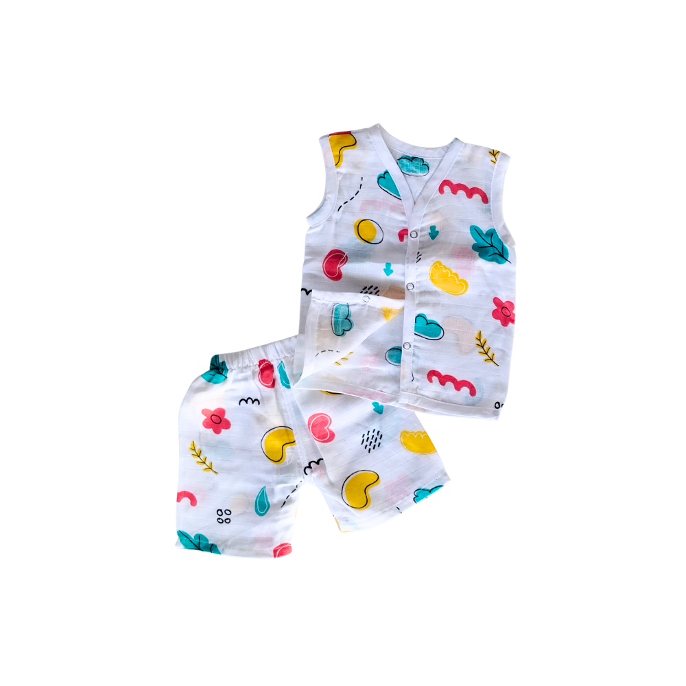Coord Set – Flower Design Baby Style Wear