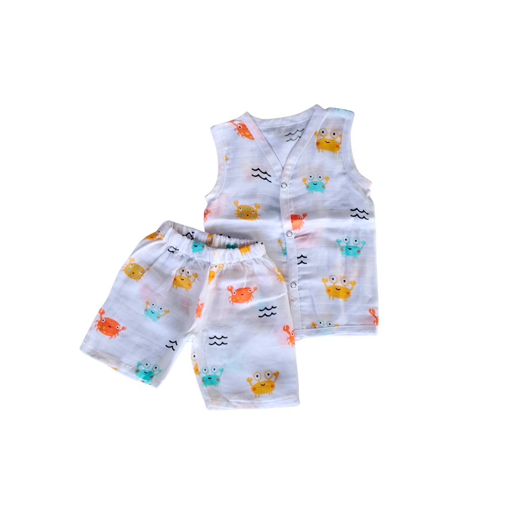 Coord Set – Crab Design Baby Style Wear