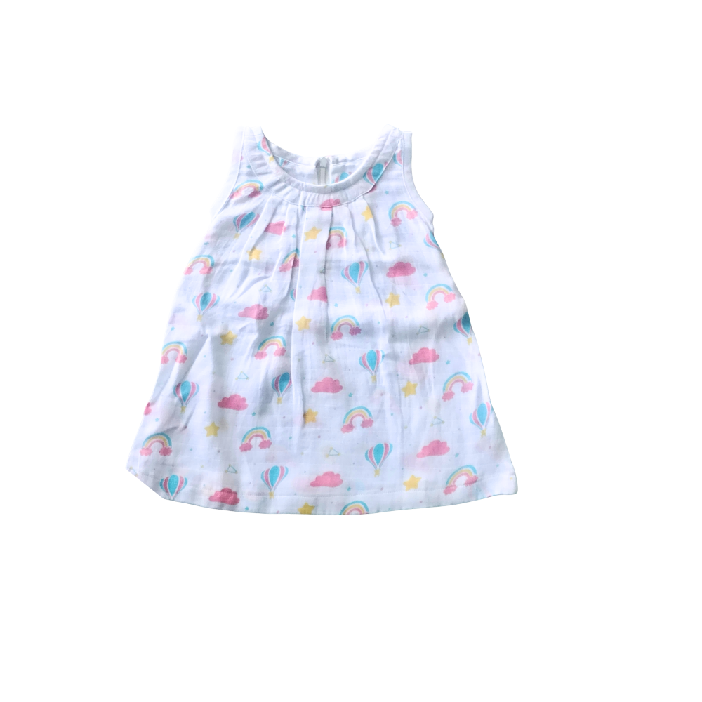 Frock Zip – Rainbow Pattern Zip-Up Baby Wear