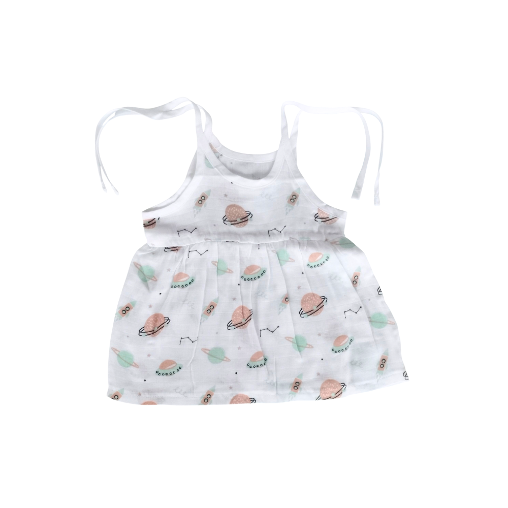 Frock Knot – Saturn Planet Design Baby Wear