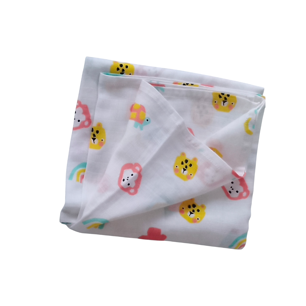 Muslin Bath Towel – Monkey Design Wrap
