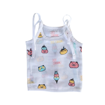 Muslin Knot Jabla – Ice Cream Design Baby Wear